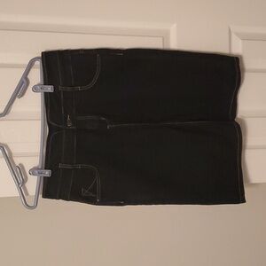 Xhilaration denim pencil skirt